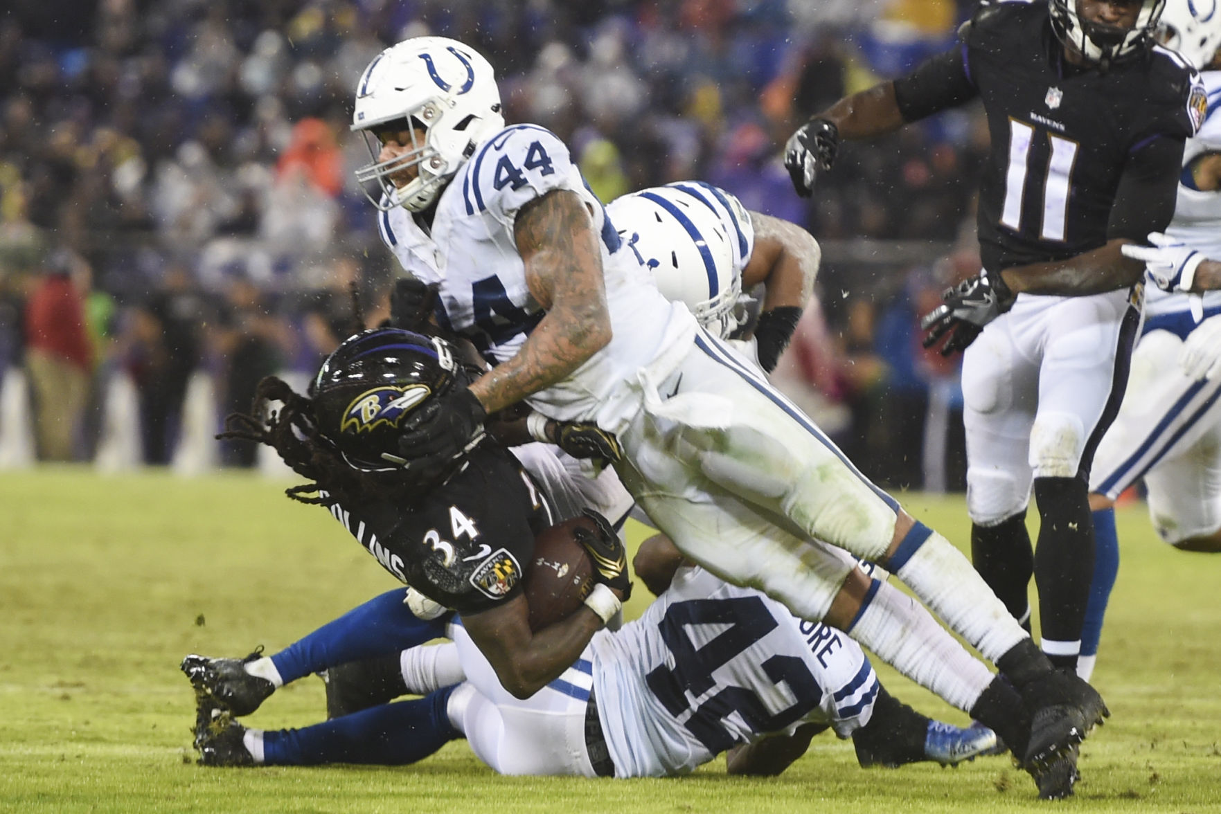 Antonio Morrison, linebacker — acquired in trade with Indianapolis Colts
